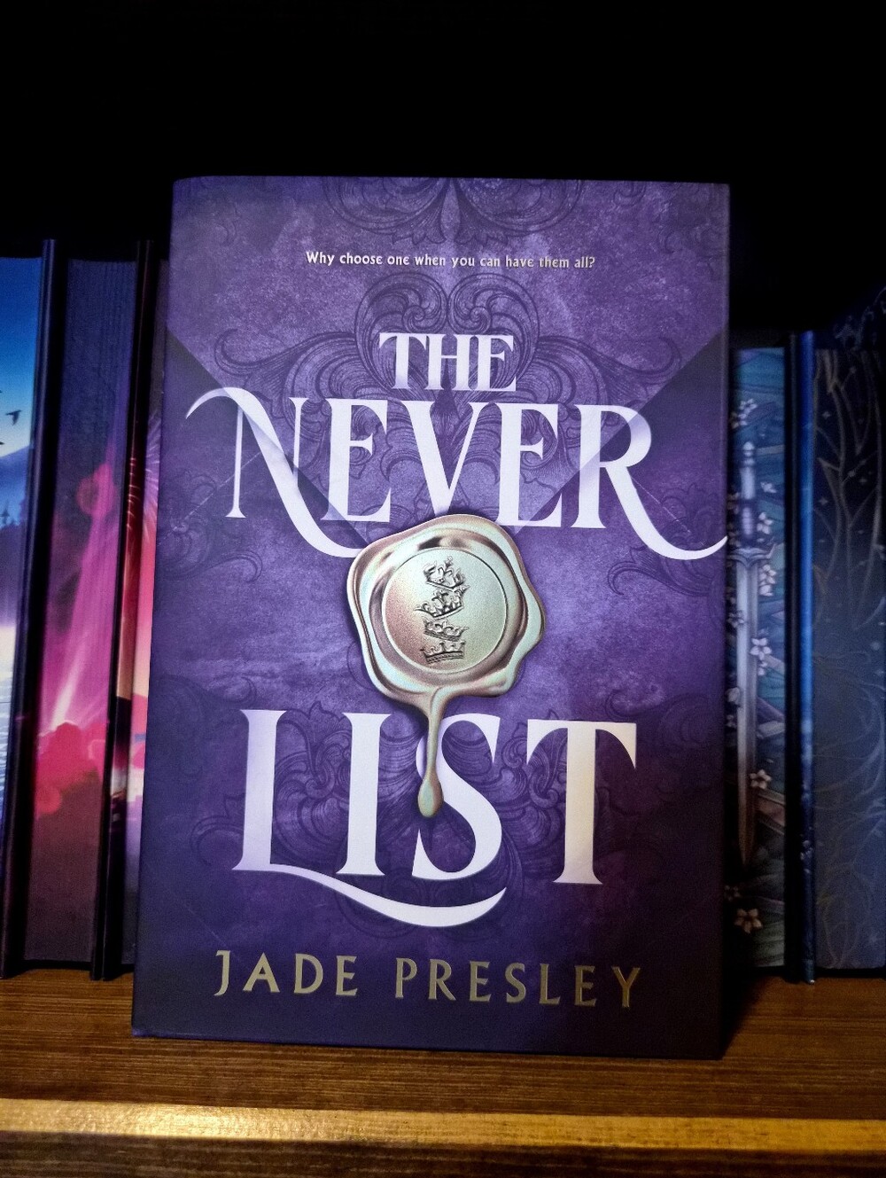 The Never List by Jade Presley